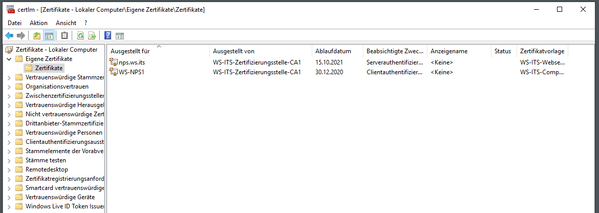 Serie „Migration auf Windows Server 2019“ – Migration des NPS (WS-RA1 &#038; WS-RA2)