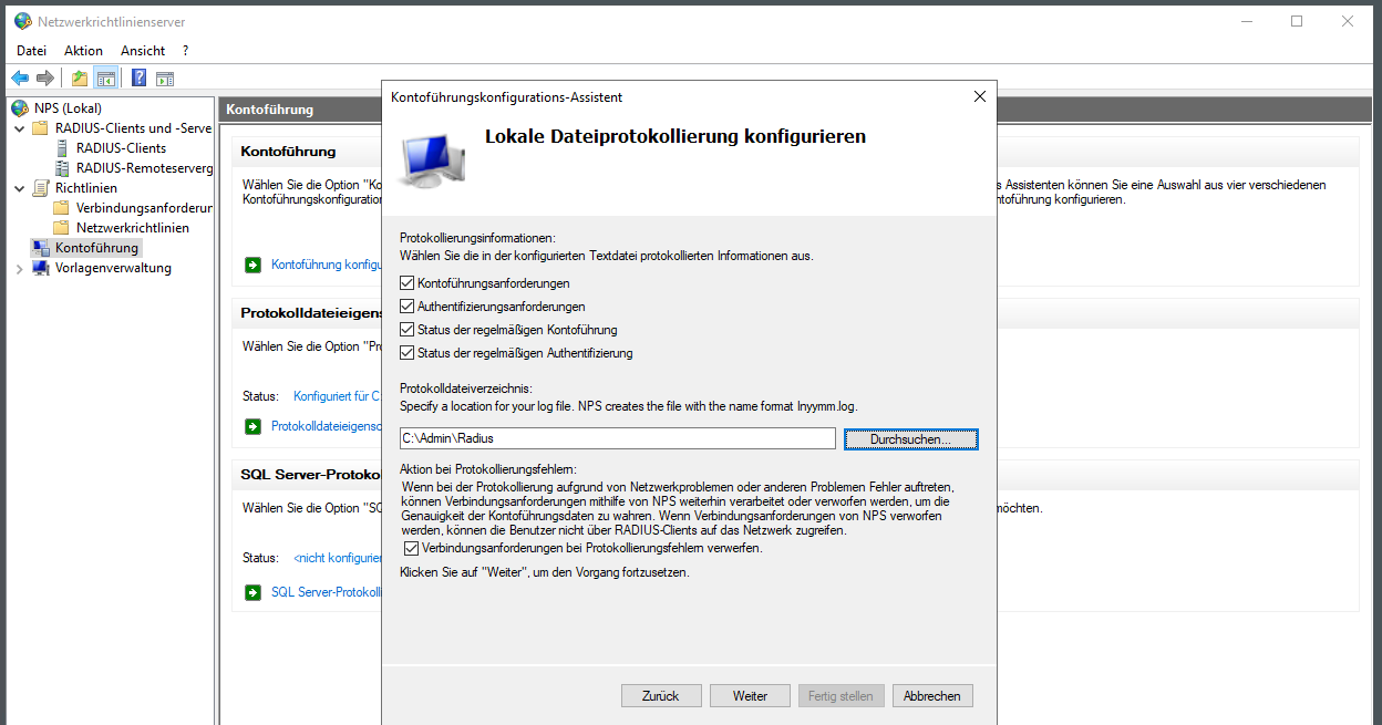 Serie „Migration auf Windows Server 2019“ – Migration des NPS (WS-RA1 &#038; WS-RA2)