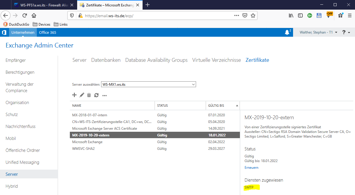 Serie „Migration auf Windows Server 2019“ – Umzug vom Web Application Proxy auf einen HAProxy