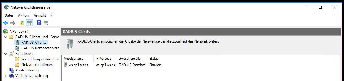 Serie „Migration auf Windows Server 2019“ – Migration des NPS (WS-RA1 &#038; WS-RA2)