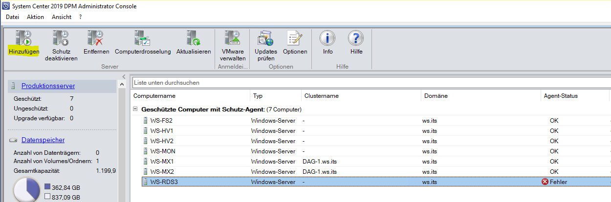 Serie „Migration auf Windows Server 2019“ – Erneuerung vom WS-RDS3 (1/2): Verschiebung der Dateidienste auf WS-FS3