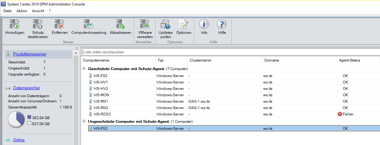 Serie „Migration auf Windows Server 2019“ – Erneuerung vom WS-RDS3 (1/2): Verschiebung der Dateidienste auf WS-FS3