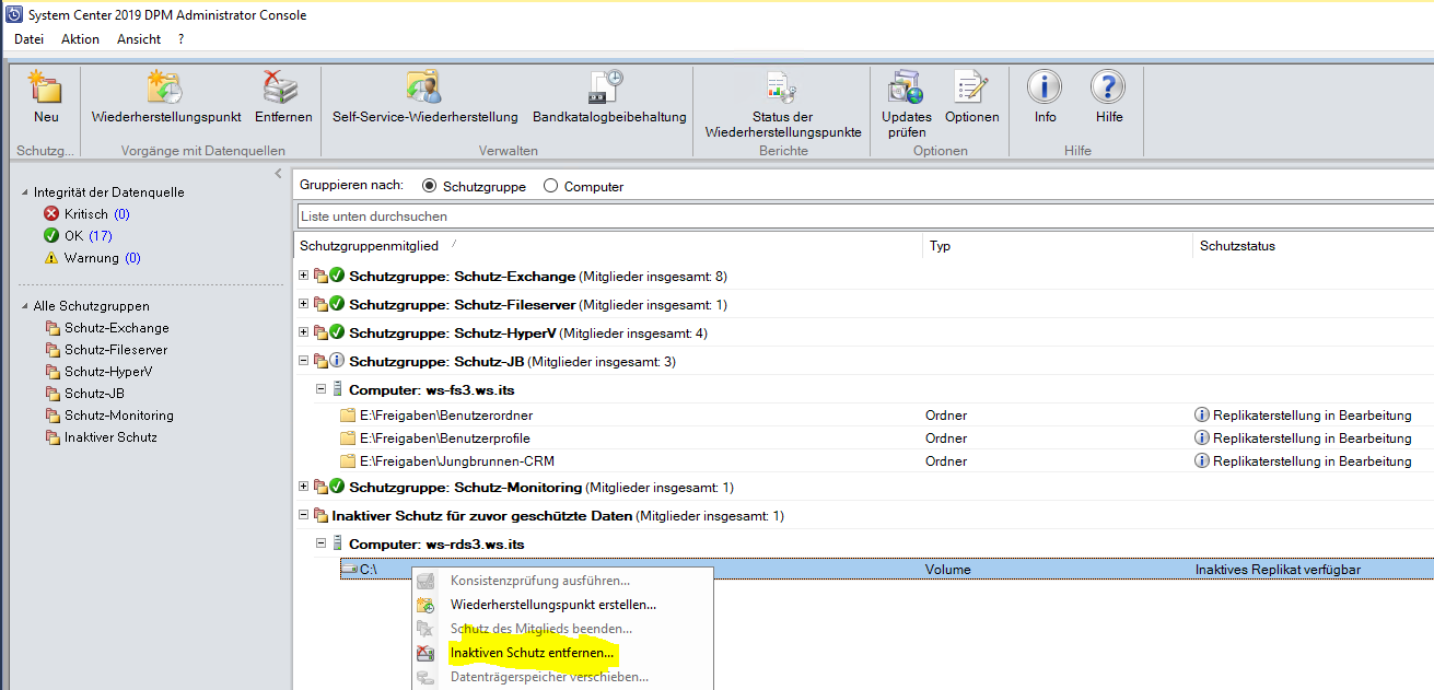 Serie „Migration auf Windows Server 2019“ – Erneuerung vom WS-RDS3 (1/2): Verschiebung der Dateidienste auf WS-FS3