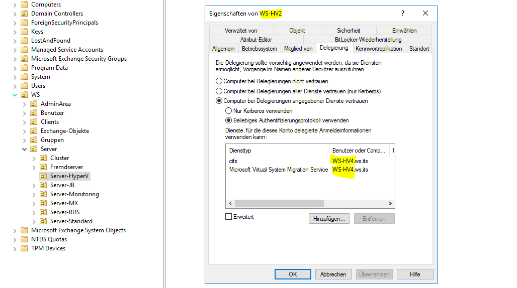 Serie „Migration auf Windows Server 2019“ – Umbenennen der Hyper-V-Server