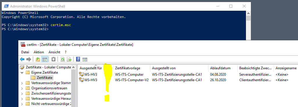 Serie „Migration auf Windows Server 2019“ – Umbenennen der Hyper-V-Server