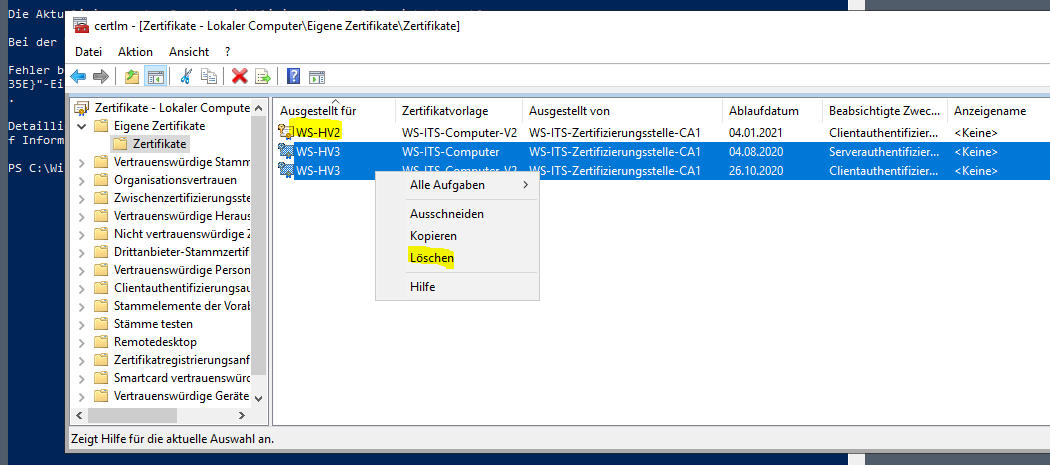 Serie „Migration auf Windows Server 2019“ – Umbenennen der Hyper-V-Server