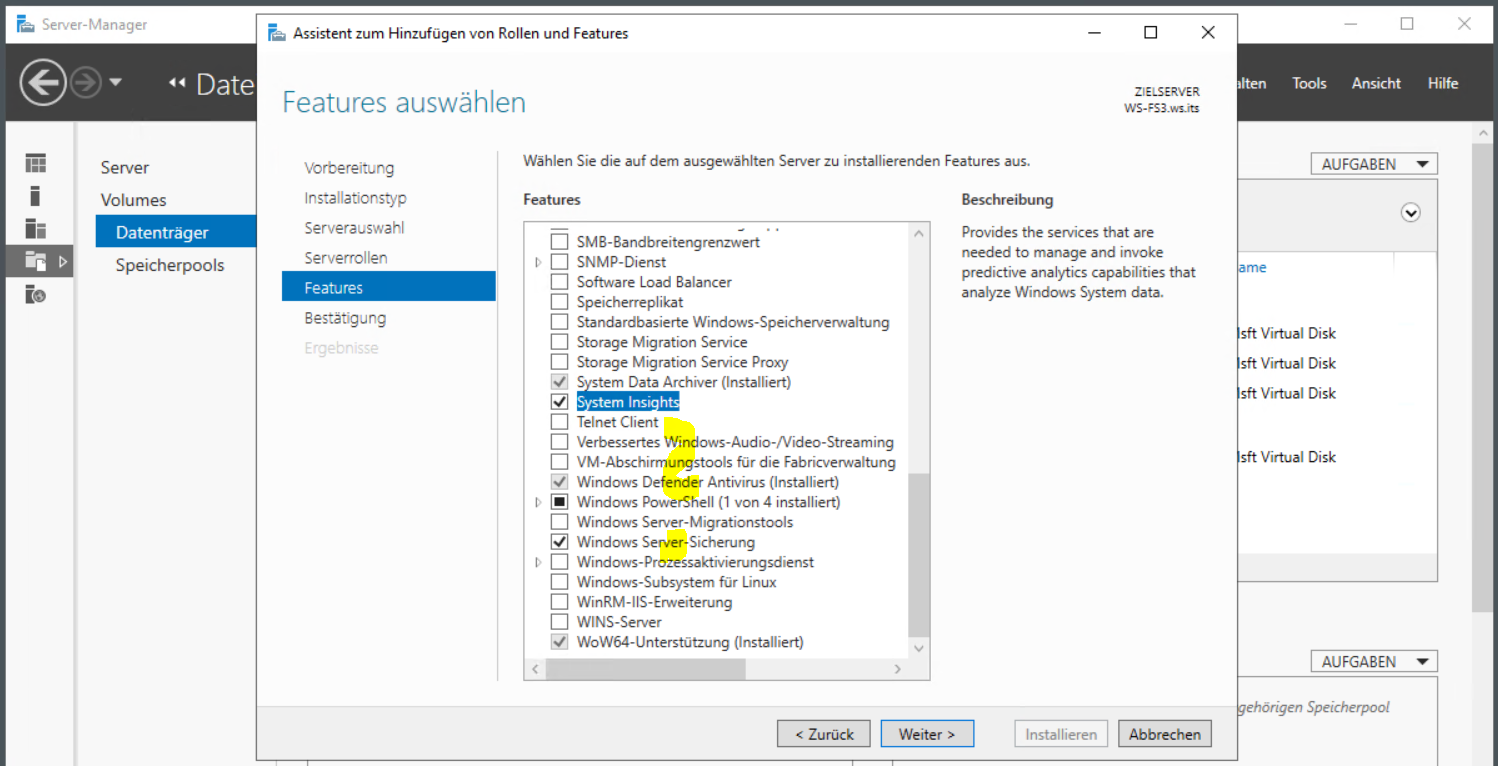 Serie „Migration auf Windows Server 2019“ – Erneuerung vom WS-RDS3 (1/2): Verschiebung der Dateidienste auf WS-FS3