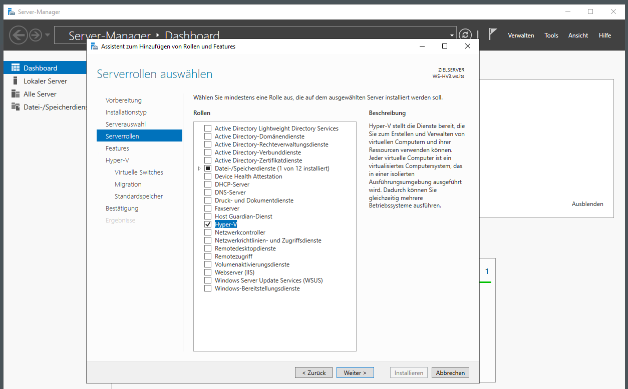 Serie „Migration auf Windows Server 2019“ – Erneuerung vom WS-RDS3 (2/2): Neuinstallation als WS-HV3