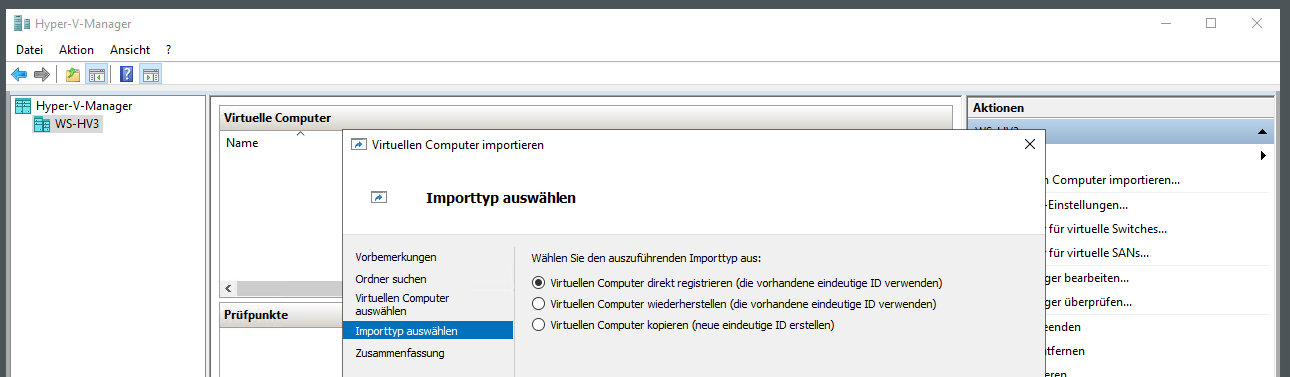 Serie „Migration auf Windows Server 2019“ – Erneuerung vom WS-RDS3 (2/2): Neuinstallation als WS-HV3