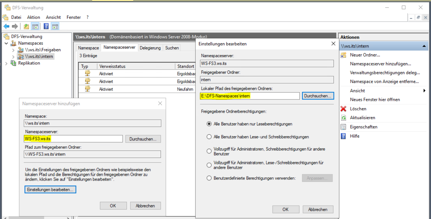 Serie „Migration auf Windows Server 2019“ – Erneuerung vom WS-RDS3 (1/2): Verschiebung der Dateidienste auf WS-FS3