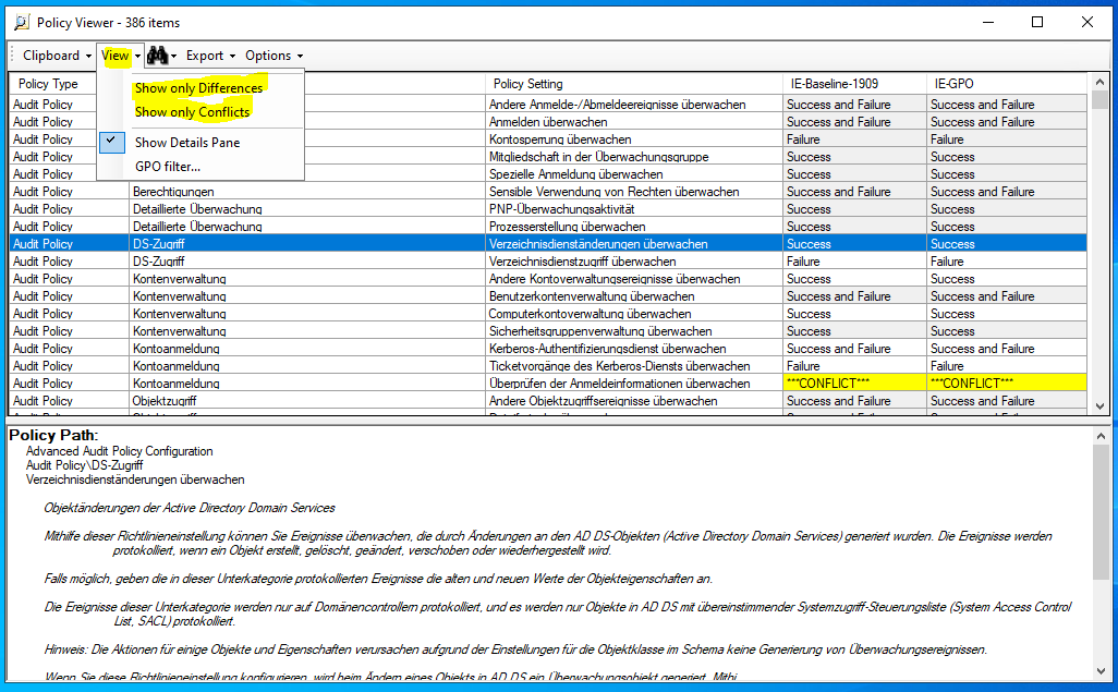 moderne GPO Versionierung am Beispiel von Windows 10 v1909