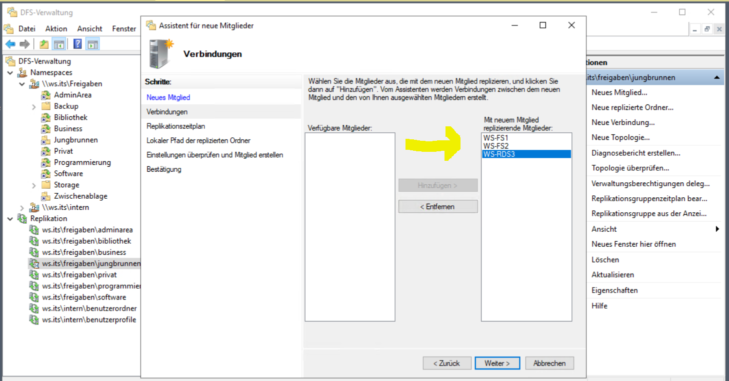 Serie „Migration auf Windows Server 2019“ – Erneuerung vom WS-RDS3 (1/2): Verschiebung der Dateidienste auf WS-FS3