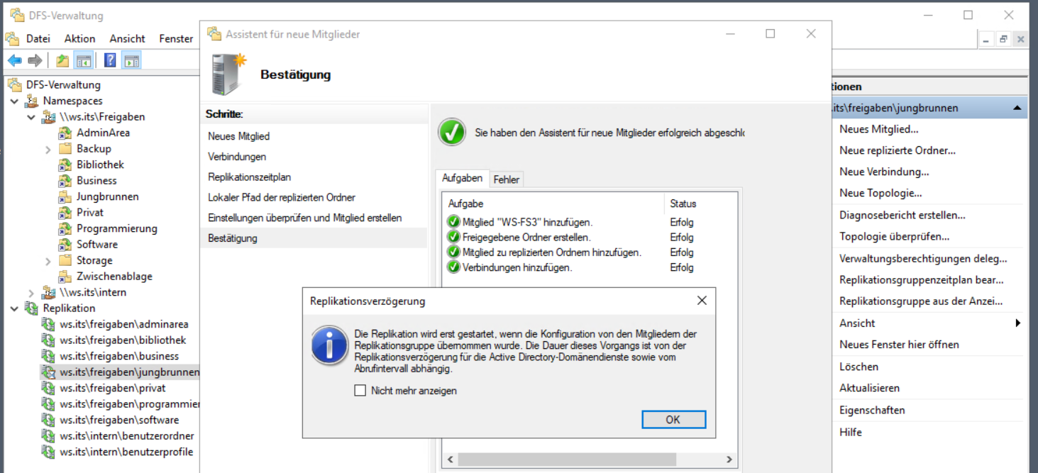 Serie „Migration auf Windows Server 2019“ – Erneuerung vom WS-RDS3 (1/2): Verschiebung der Dateidienste auf WS-FS3