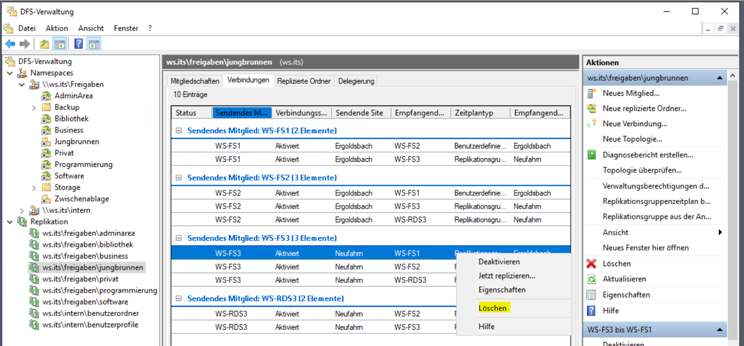 Serie „Migration auf Windows Server 2019“ – Erneuerung vom WS-RDS3 (1/2): Verschiebung der Dateidienste auf WS-FS3