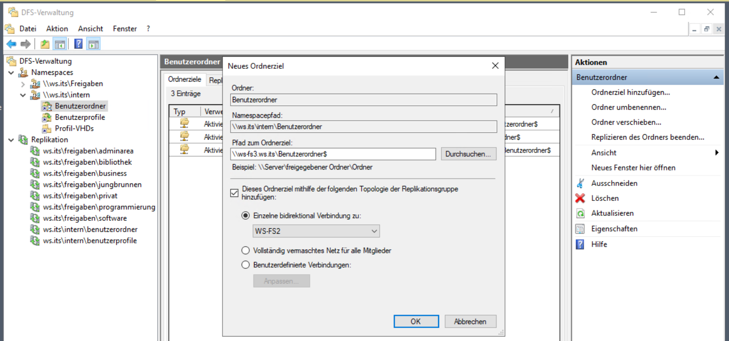 Serie „Migration auf Windows Server 2019“ – Erneuerung vom WS-RDS3 (1/2): Verschiebung der Dateidienste auf WS-FS3