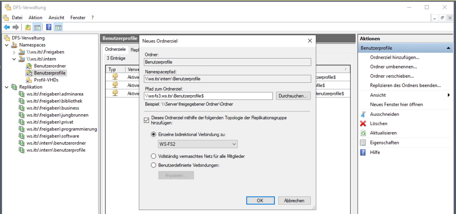 Serie „Migration auf Windows Server 2019“ – Erneuerung vom WS-RDS3 (1/2): Verschiebung der Dateidienste auf WS-FS3