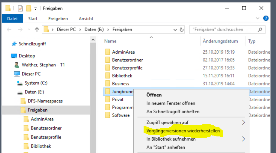 Serie „Migration auf Windows Server 2019“ – Erneuerung vom WS-RDS3 (1/2): Verschiebung der Dateidienste auf WS-FS3