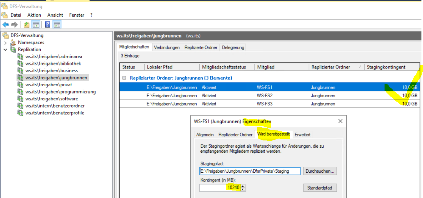 Serie „Migration auf Windows Server 2019“ – Erneuerung vom WS-RDS3 (1/2): Verschiebung der Dateidienste auf WS-FS3