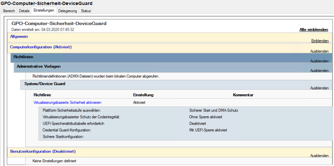 TroubleShooting: Device Guard &#038; PRTG