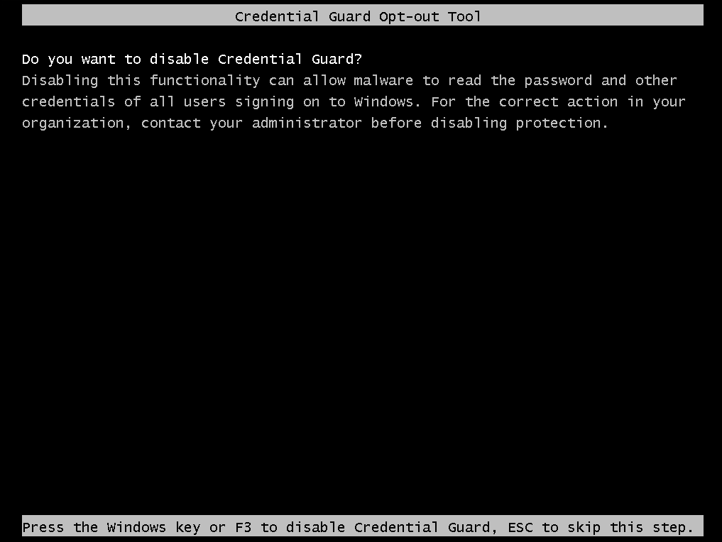 TroubleShooting: Device Guard &#038; PRTG