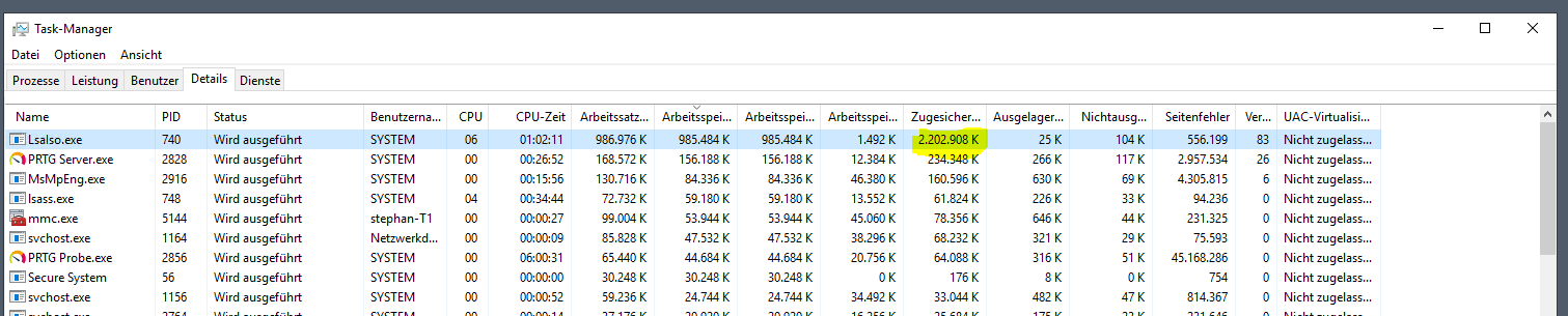 TroubleShooting: Device Guard &#038; PRTG