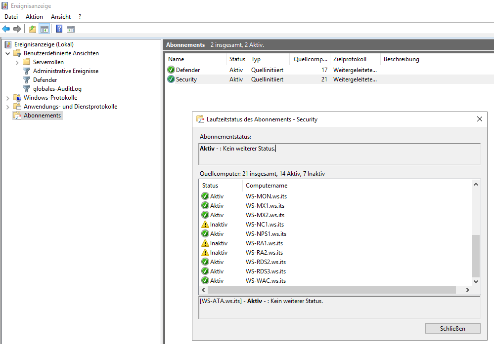 TroubleShooting: Device Guard &#038; PRTG