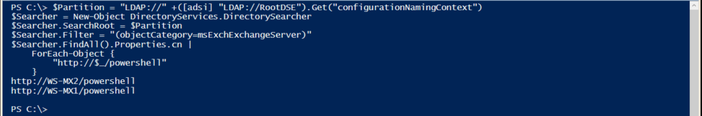 verbinde-MX (PowerShell-Funktion)