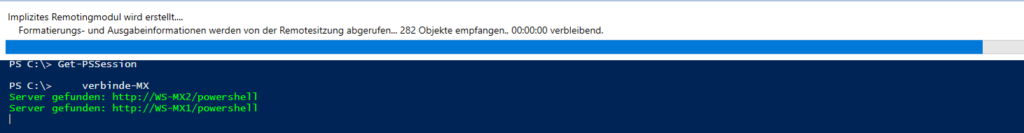 verbinde-MX (PowerShell-Funktion)