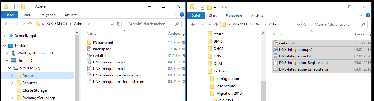 Serie „Migration auf Windows Server 2019“ – Migration eines Exchange Servers 2016 auf 2019 &#8211; Teil 2/2