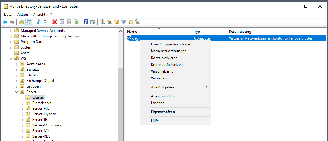 Serie „Migration auf Windows Server 2019“ – Migration eines Exchange Servers 2016 auf 2019 &#8211; Teil 2/2