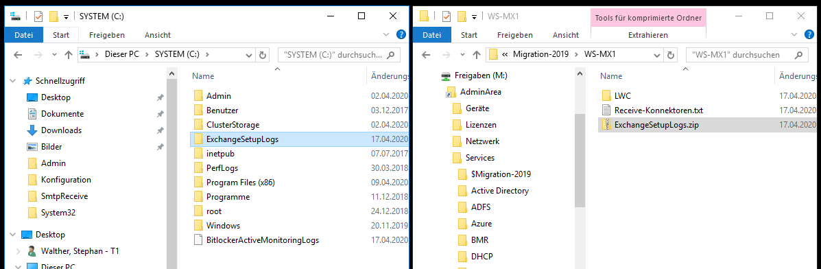 Serie „Migration auf Windows Server 2019“ – Migration eines Exchange Servers 2016 auf 2019 &#8211; Teil 2/2