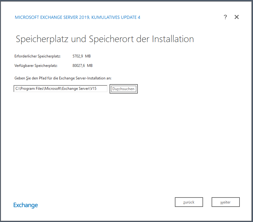 Serie „Migration auf Windows Server 2019“ – Migration eines Exchange Servers 2016 auf 2019 &#8211; Teil 2/2