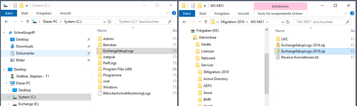 Serie „Migration auf Windows Server 2019“ – Migration eines Exchange Servers 2016 auf 2019 &#8211; Teil 2/2