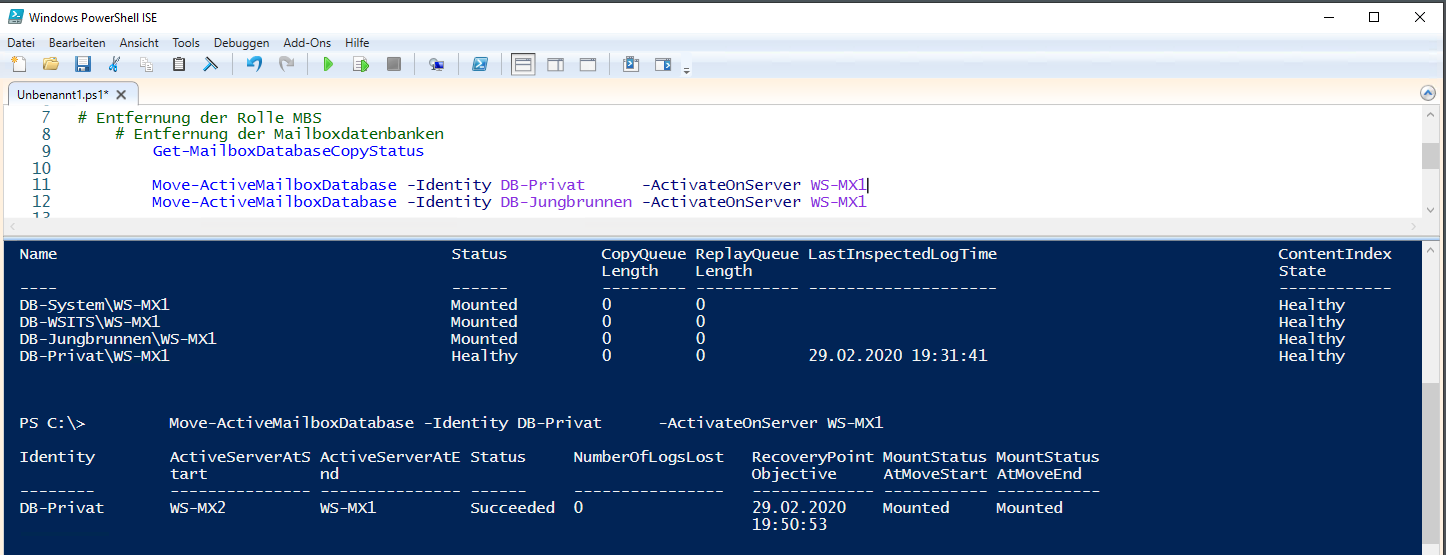 Serie „Migration auf Windows Server 2019“ – Migration eines Exchange Servers 2016 auf 2019 &#8211; Teil 1/2