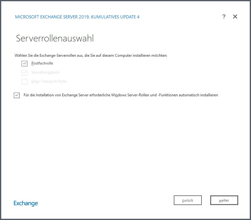 Serie „Migration auf Windows Server 2019“ – Migration eines Exchange Servers 2016 auf 2019 &#8211; Teil 1/2