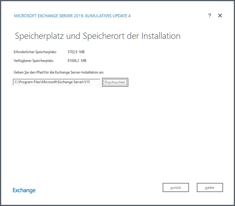 Serie „Migration auf Windows Server 2019“ – Migration eines Exchange Servers 2016 auf 2019 &#8211; Teil 1/2