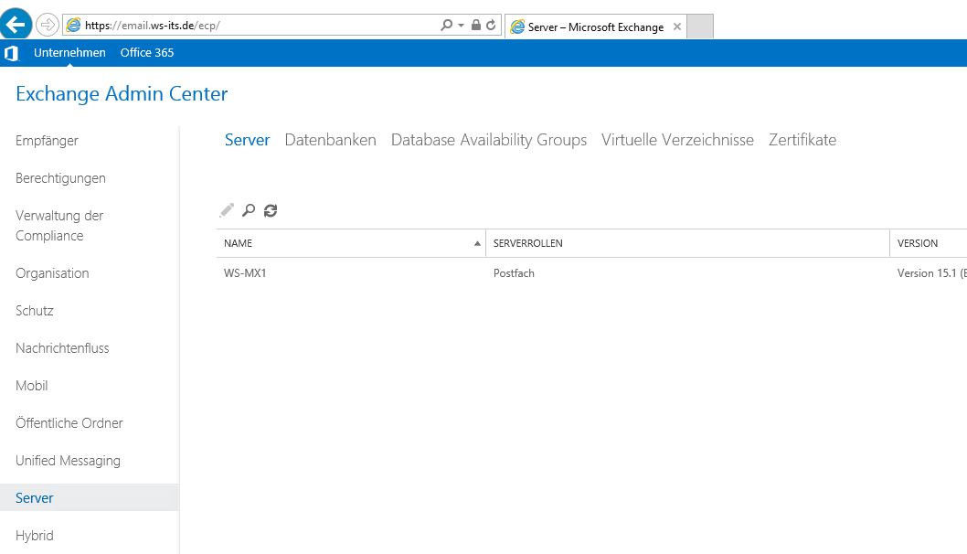 Serie „Migration auf Windows Server 2019“ – Migration eines Exchange Servers 2016 auf 2019 &#8211; Teil 1/2