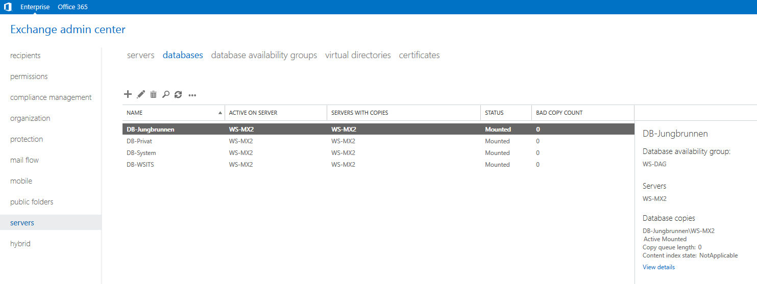 Serie „Migration auf Windows Server 2019“ – Migration eines Exchange Servers 2016 auf 2019 &#8211; Teil 2/2