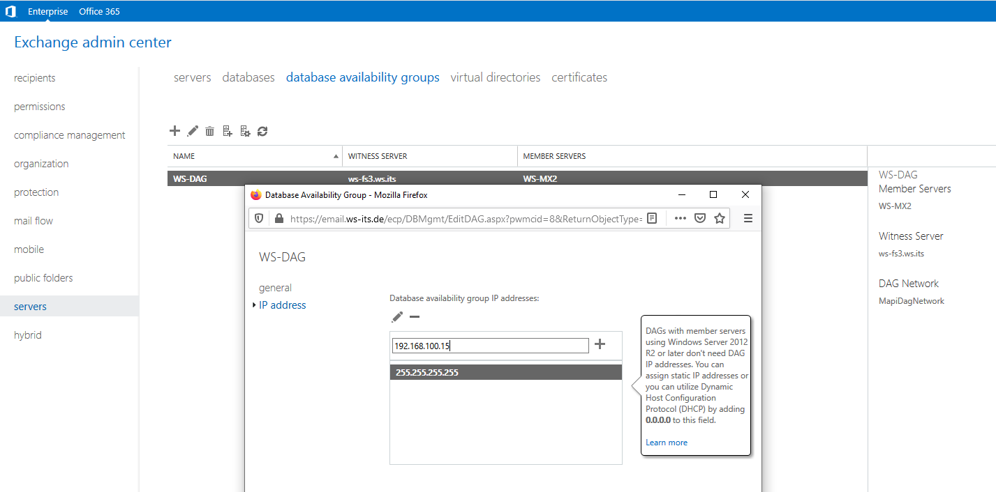 Serie „Migration auf Windows Server 2019“ – Migration eines Exchange Servers 2016 auf 2019 &#8211; Teil 2/2