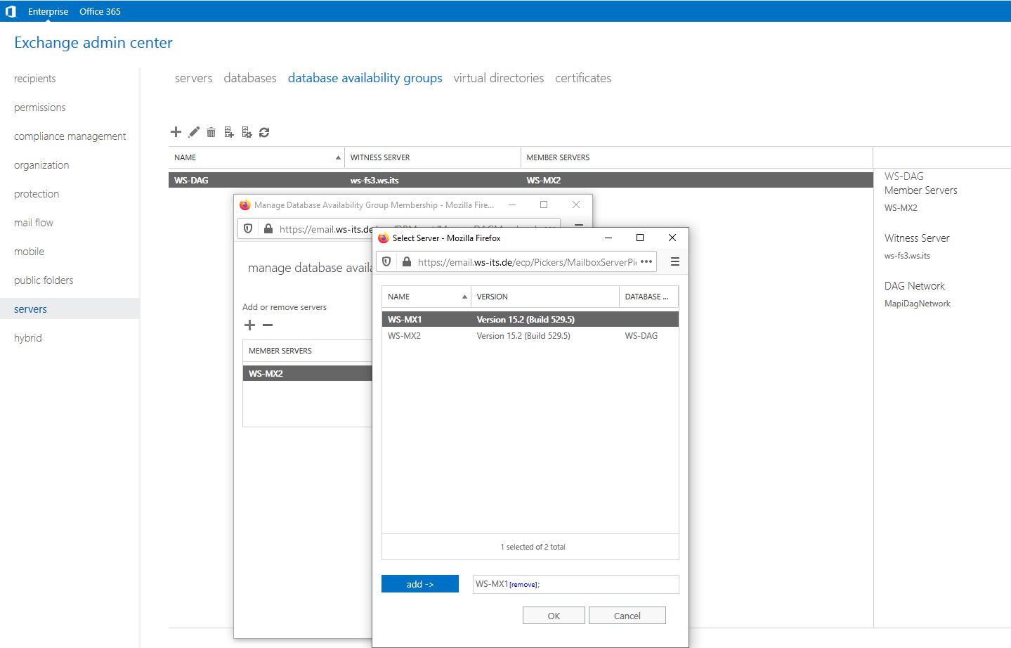 Serie „Migration auf Windows Server 2019“ – Migration eines Exchange Servers 2016 auf 2019 &#8211; Teil 2/2