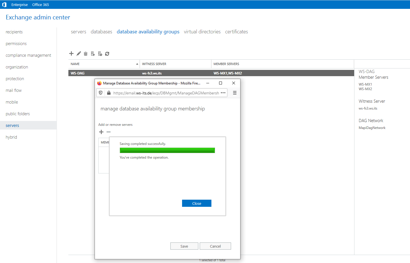 Serie „Migration auf Windows Server 2019“ – Migration eines Exchange Servers 2016 auf 2019 &#8211; Teil 2/2