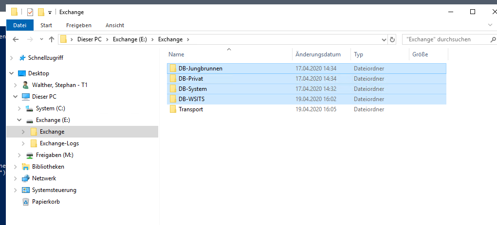 Serie „Migration auf Windows Server 2019“ – Migration eines Exchange Servers 2016 auf 2019 &#8211; Teil 2/2