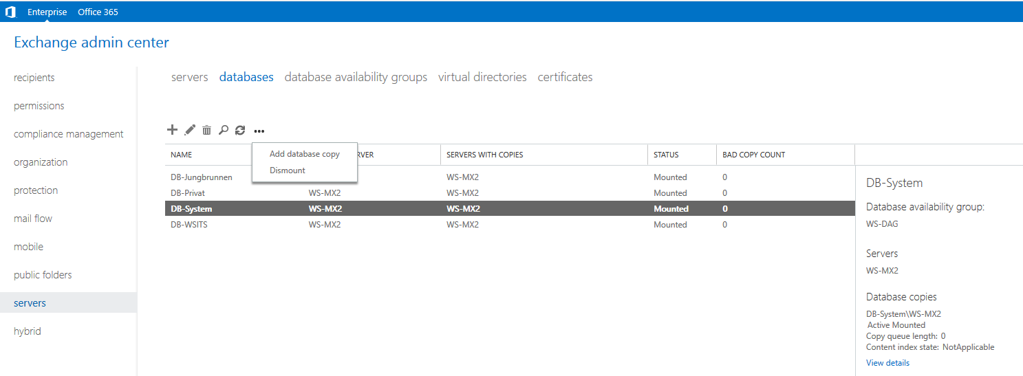 Serie „Migration auf Windows Server 2019“ – Migration eines Exchange Servers 2016 auf 2019 &#8211; Teil 2/2