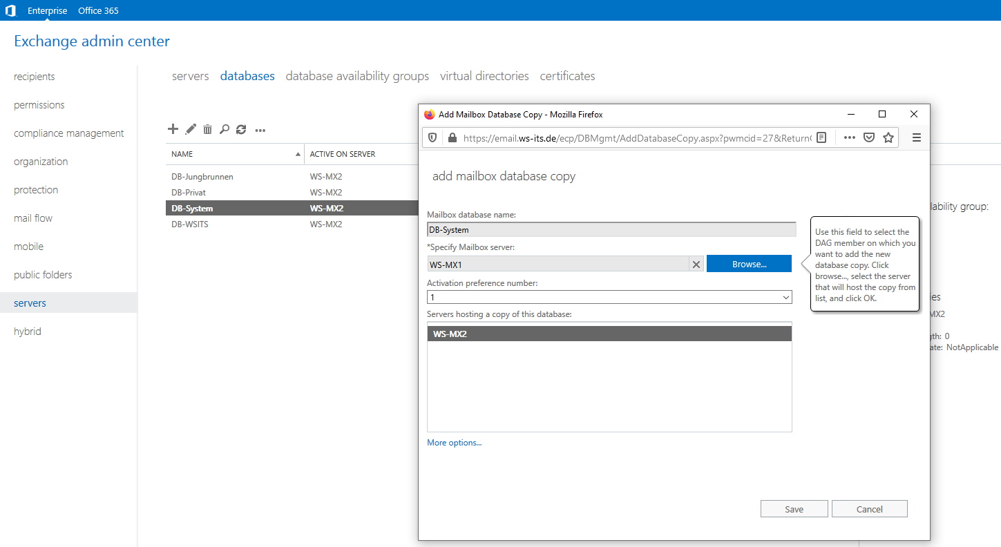 Serie „Migration auf Windows Server 2019“ – Migration eines Exchange Servers 2016 auf 2019 &#8211; Teil 2/2