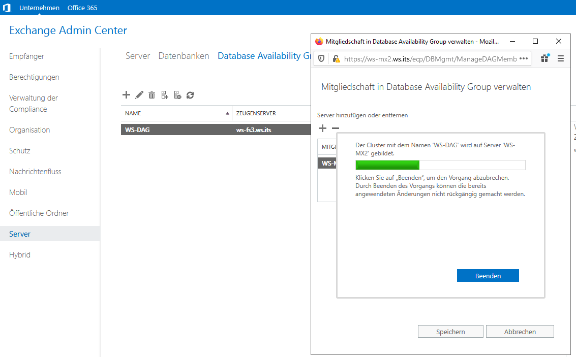 Serie „Migration auf Windows Server 2019“ – Migration eines Exchange Servers 2016 auf 2019 &#8211; Teil 2/2