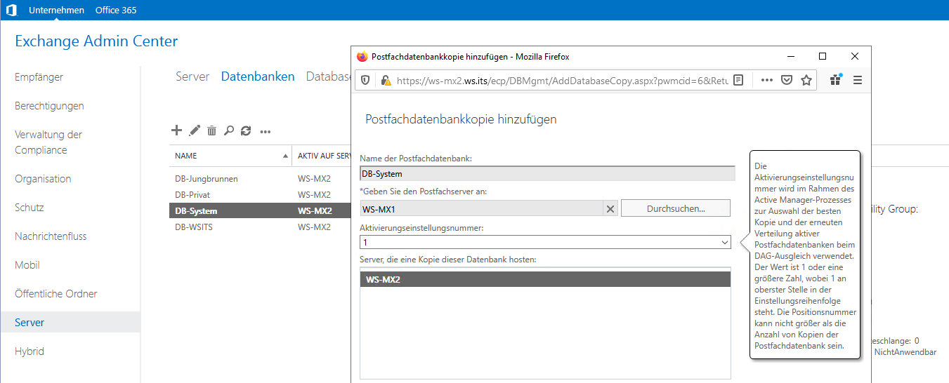 Serie „Migration auf Windows Server 2019“ – Migration eines Exchange Servers 2016 auf 2019 &#8211; Teil 2/2