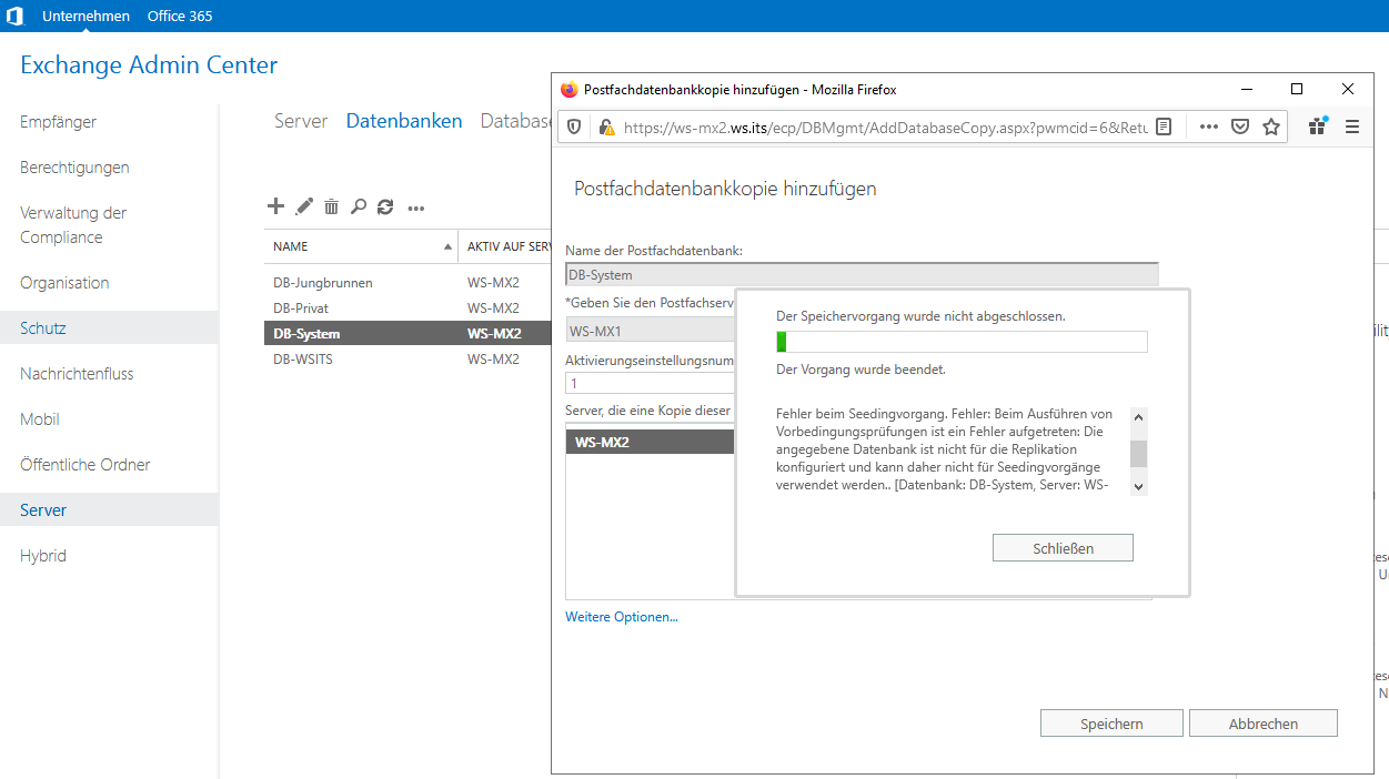 Serie „Migration auf Windows Server 2019“ – Migration eines Exchange Servers 2016 auf 2019 &#8211; Teil 2/2