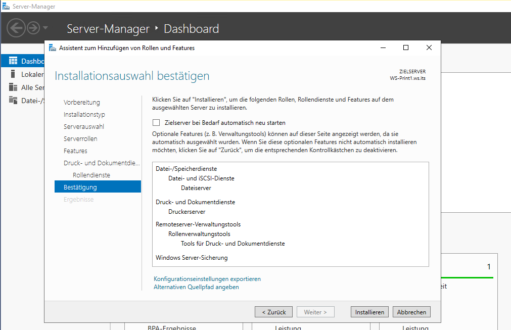 Serie „Migration auf Windows Server 2019“ – Aufbau eines Printservers mit Scan-2-SMB