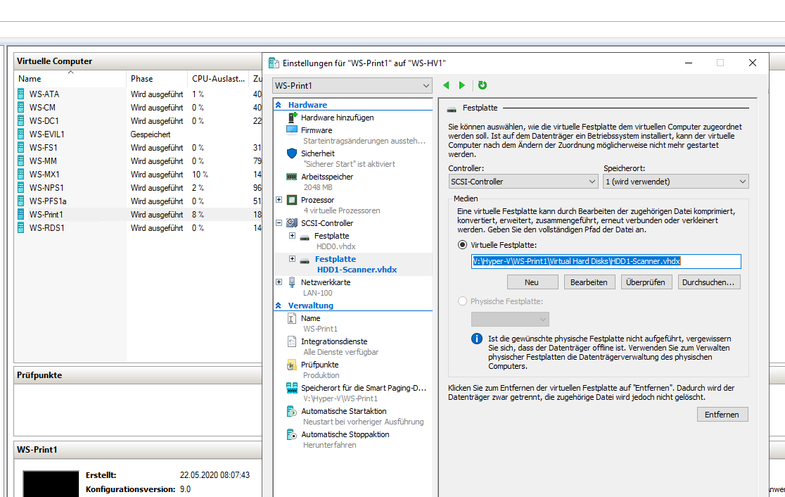 Serie „Migration auf Windows Server 2019“ – Aufbau eines Printservers mit Scan-2-SMB