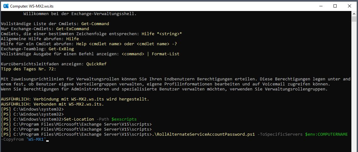 Serie „Migration auf Windows Server 2019“ – Migration eines Exchange Servers 2016 auf 2019 &#8211; Teil 1/2